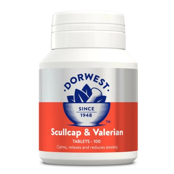 DORWEST - Scullcap & Valerian Tablets x 100