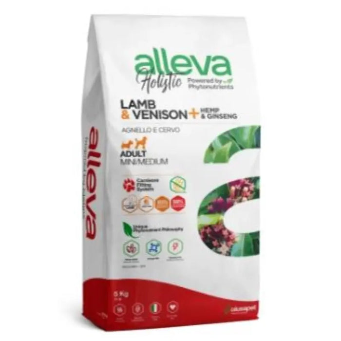 ALLEVA - HOLISTIC LAMB & VENISON WITH CANNABIS SATIVA & GINSENG SELECTION